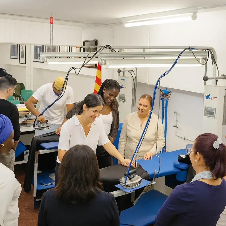 formació tintoteria i bugaderia